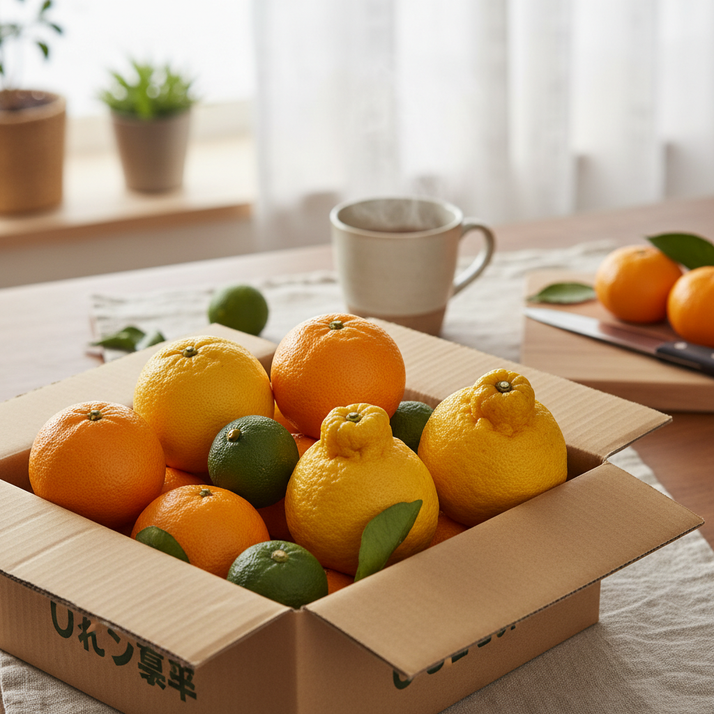 自宅用のおまかせ柑橘セット